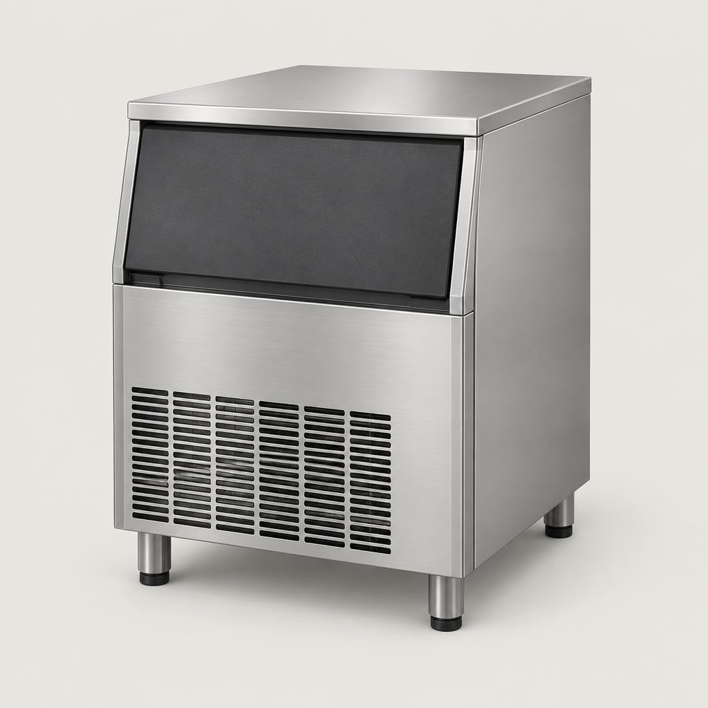 Cube ice maker 60kg/24h, undercounter